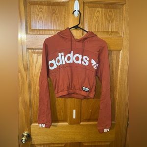 Adidas cropped hoodie
